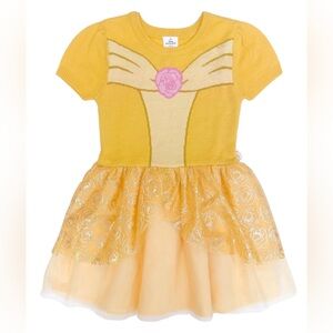 Girls Disney Princess Beauty and the Beast Belle Dress size 4/5